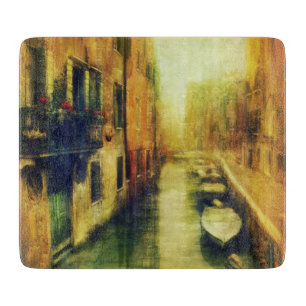 Planche À Découper Balcon du Canal de Venise