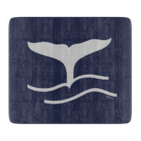 Baleines Tail Motif Marine et Grey