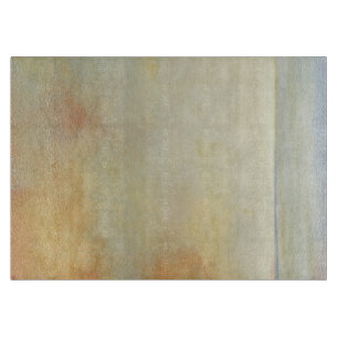 Planche À Découper Balnéaire avec coucher de soleil Orange