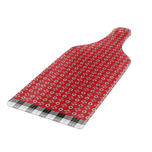 Planche À Découper Bandana Boho Rouge