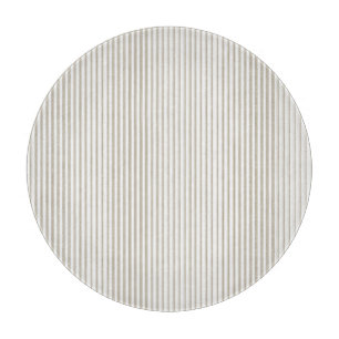 Planche À Découper Bande de cueillette beige et blanche