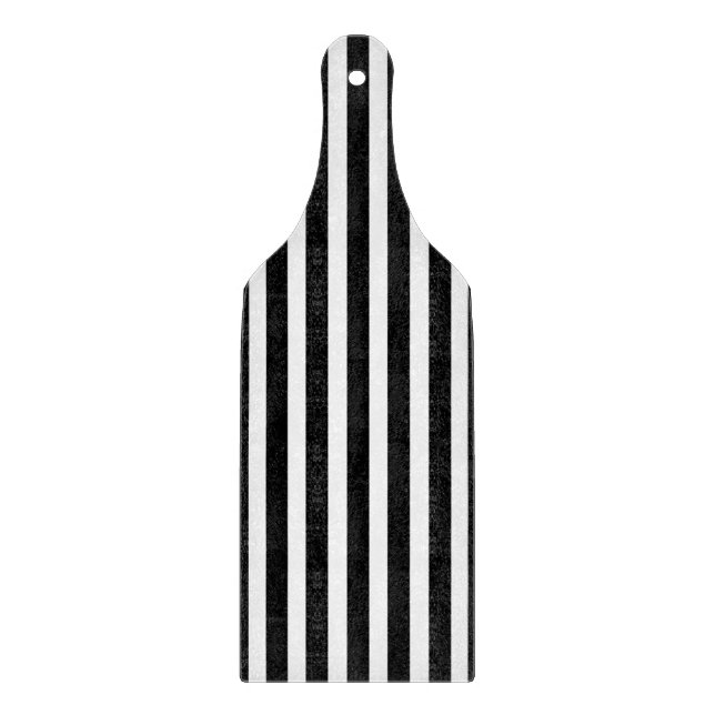 Planche À Découper Bande noire et blanche (Devant)