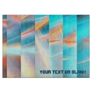 Planche À Découper Bandes du coucher du soleil