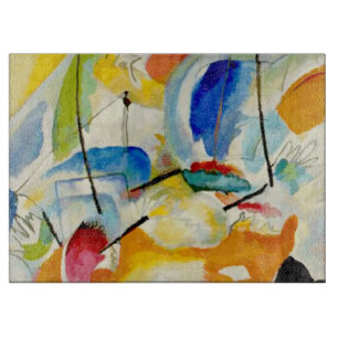 Planche À Découper Bataille maritime de Kandinsky 1913