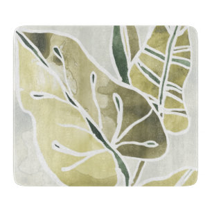 Planche À Découper Batik Feuille