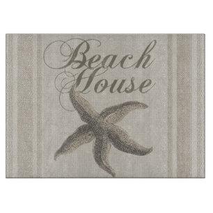 Planche À Découper Beach House Starfish Seashore