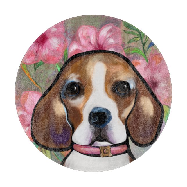 Planche À Découper Beagle         (Devant)
