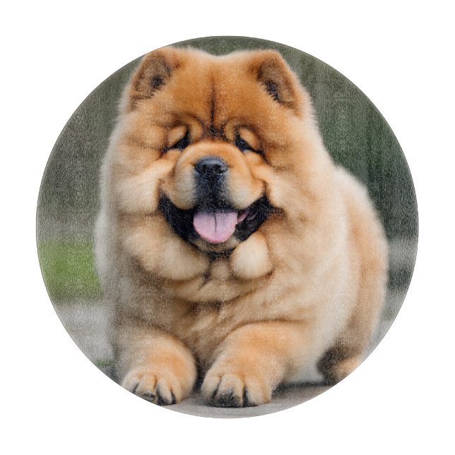 Planche À Découper Beau Chow Chow Chow (Devant)