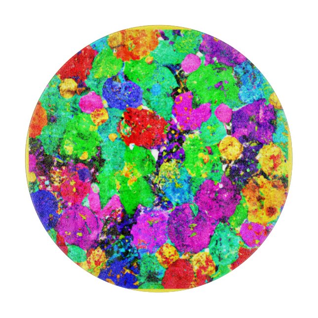 Planche À Découper Beau Design Fleur. Commandez dès maintenant  (Devant)