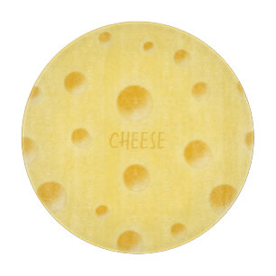 Planche À Découper Beau Fromage Suisse Whimsical Personnalisable
