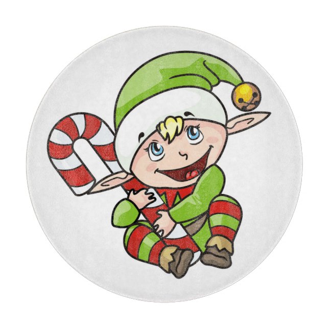 PLANCHE À DÉCOUPER BÉBÉ ELF (Devant)