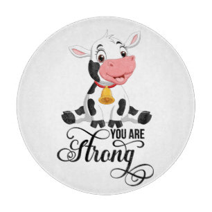Planche À Découper Bébé Vache Vous Êtes Forte