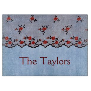 Planche À Découper Belle Floral Rustique