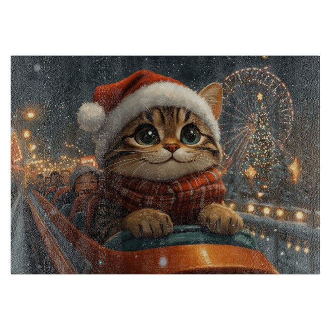 Planche À Découper Bengale Roller Dessous de verre Noël (Devant)