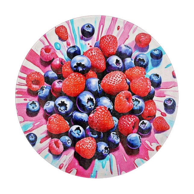 Planche À Découper Berry Blast : Fruit Fun (Devant)