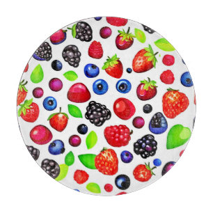 Planche À Découper Berry Burst : Motif de fruits