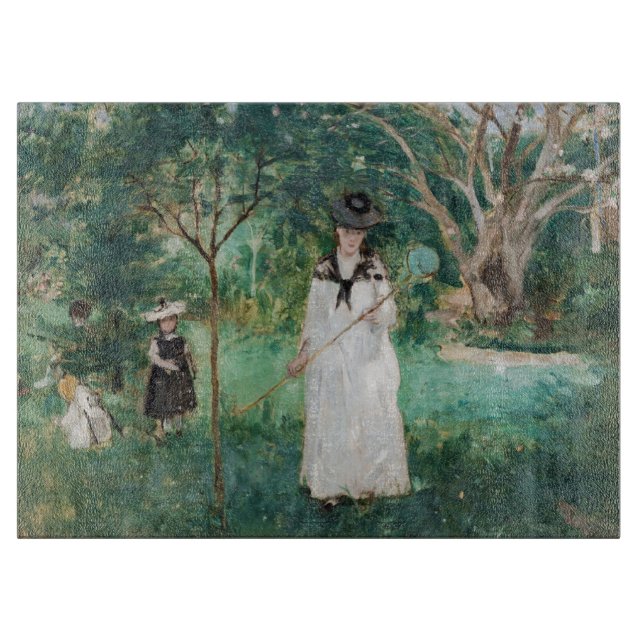Planche À Découper Berthe Morisot - La chasse aux papillons (Devant)