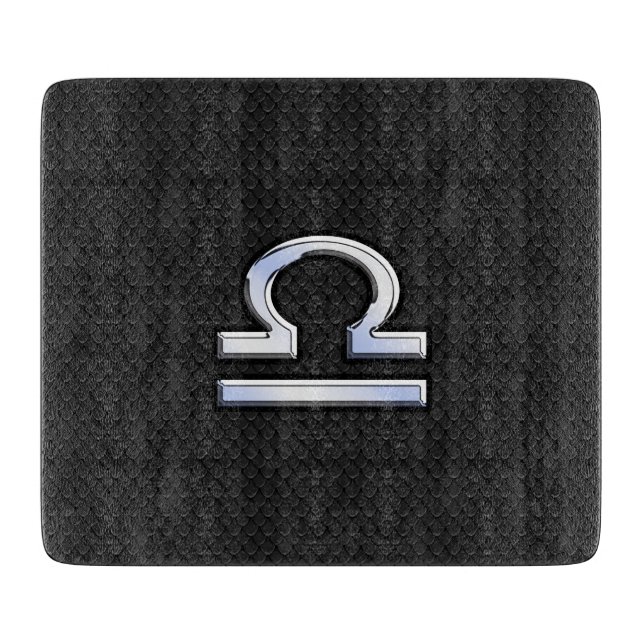Planche À Découper Bibliothèque moderne Zodiac Connexion en forme de  (Devant)
