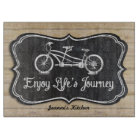 Bicyclette de tableau pour deux panneaux en bois