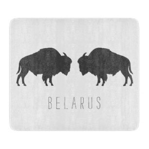 Planche À Découper Biélorussie Bison З Biélorusse у б р Б е л