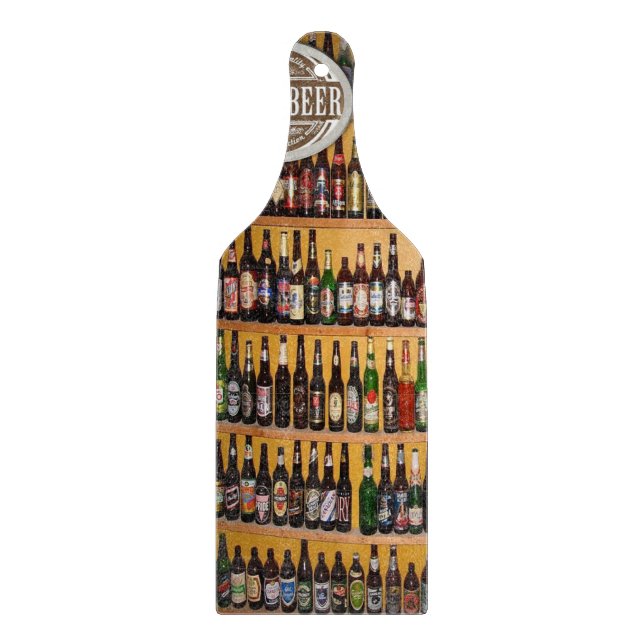 Planche À Découper Bière à découper en verre (Devant)