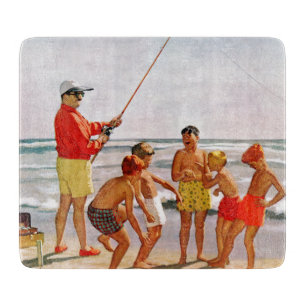 Planche À Découper Big Pole Little Fish par Richard Sargent