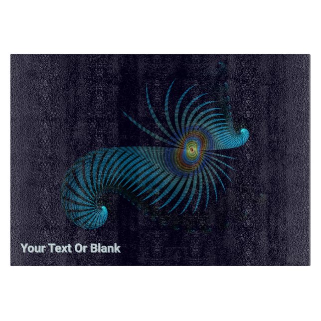 Planche À Découper Bioluminescent Alien Sea Life (Devant)