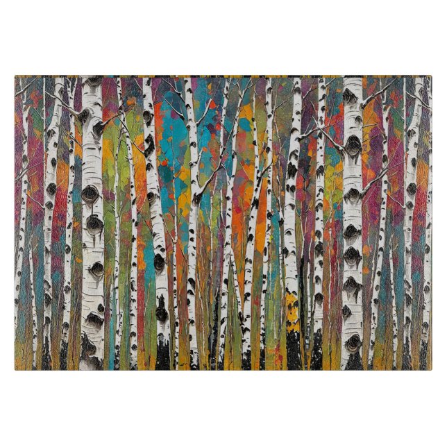 Planche À Découper Birch Woods Thunder_Cove (Devant)