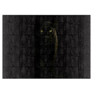 Planche À Découper Black 4 Luxe Glass board Black Panther