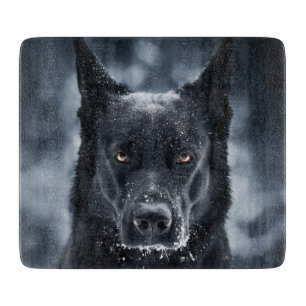 Planche À Découper Black German Shepherd