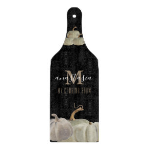 Planche À Découper Black Gold White Citrouille Ma Cuisine Monographie