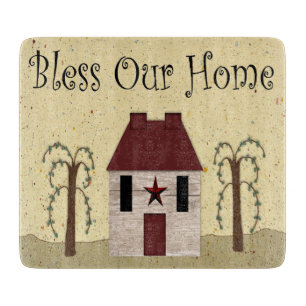 Planche À Découper Bless Our Home Cutting Board