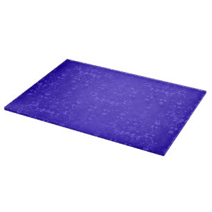 Planche À Découper Bleu Cobalt Vibrant Fancy Damask Patte
