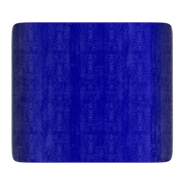 Planche À Découper Bleu électrique solide (Devant)
