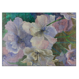 Planche À Découper Bleu Soliloque Verre Coupe