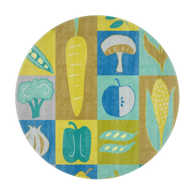 Planche À Découper Blocs végétariens II (Devant)