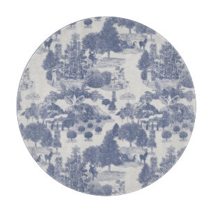 Planche À Découper Blue Christmas Winter Wonderland