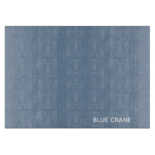 Planche À Découper Blue Crane bleu color