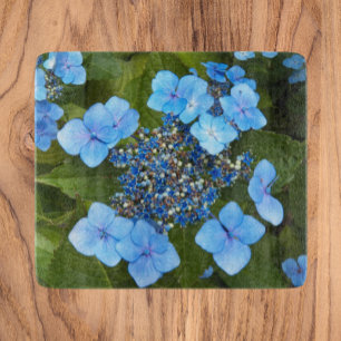 Planche À Découper Blue Lacecap Hydrangea Floral