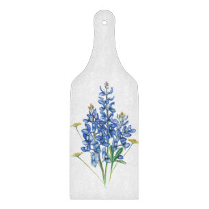 Planche À Découper Bluebonnets et Fleurs sauvages