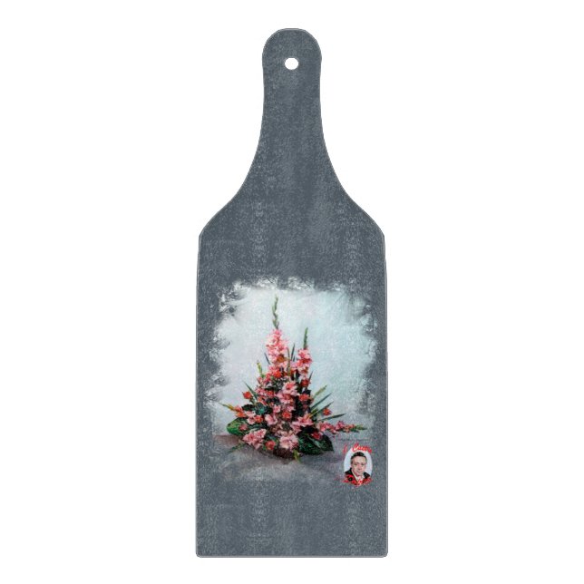 Planche À Découper Bodegón de flores/Nature morte des fleurs (Devant)