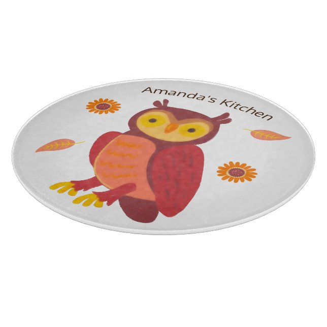 Planche À Découper Bois d'automne (Coin)