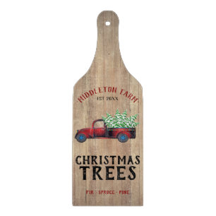 Planche À Découper Bois de grange - 🎄 arbres de Noël