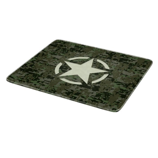 Planche À Découper Bois numérique Star Stencil (Coin)
