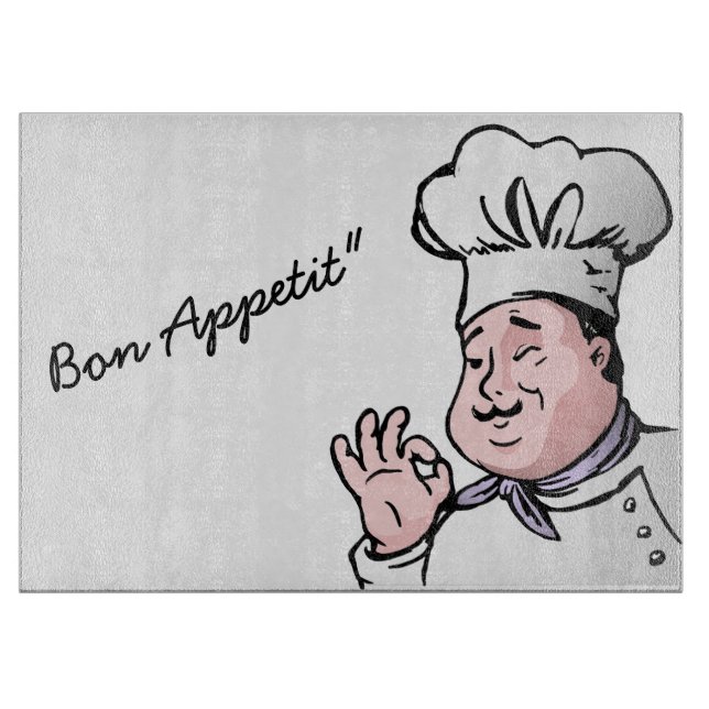 Planche À Découper Bon Appetit, chef (Devant)