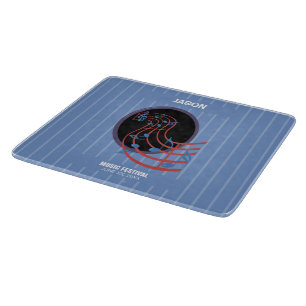 Planche À Découper Bonne chance, Cercle de musique noire