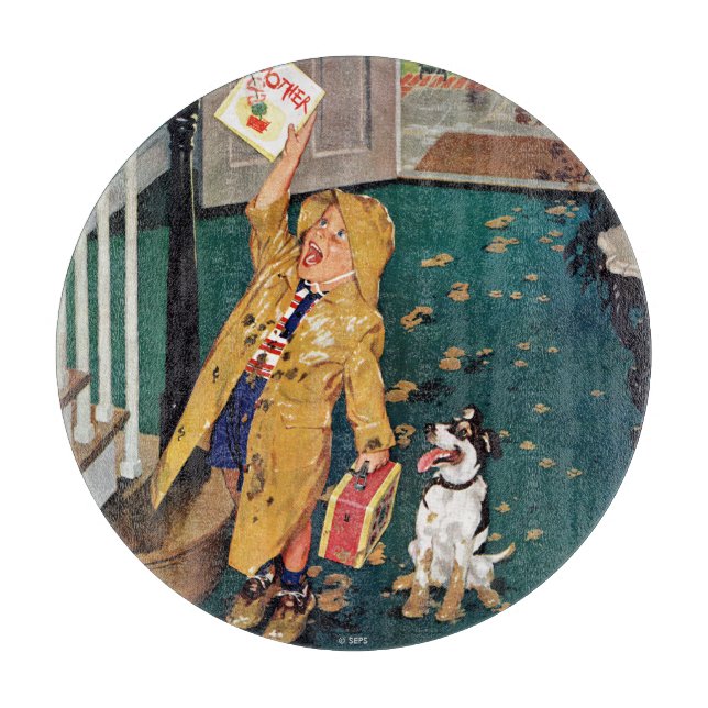 Planche À Découper Bonne fête des mères (Devant)