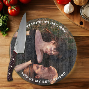 Planche À Découper Bonne fête maman - Ma meilleure amie Photo