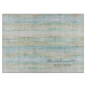 Planche À Découper Bord de la mer côtier de Chambre de plage d'océan