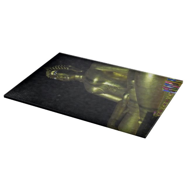 Planche À Découper Bouddha d'or la nuit (Coin)